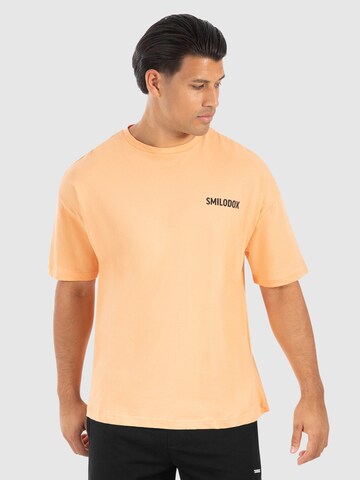 T-Shirt ' Cyris ' Smilodox en orange : devant
