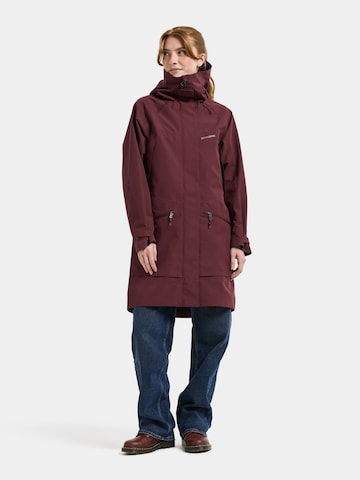Didriksons Outdoormantel 'Ilma' in Rood