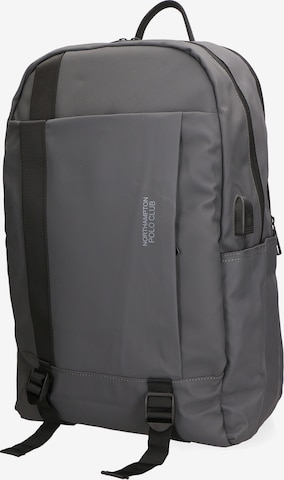 Northampton Polo Club Backpack in Grey: front