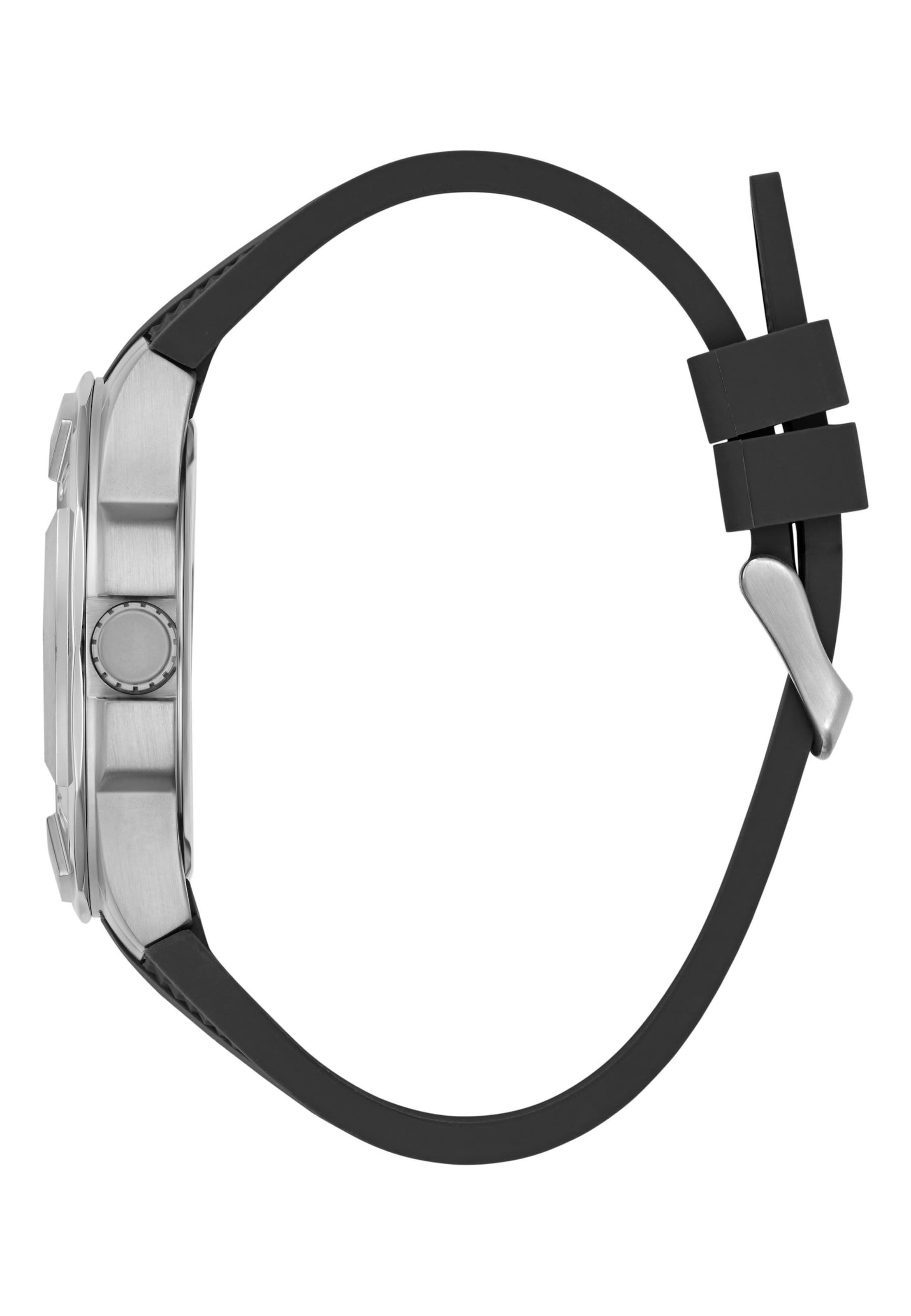 GUESS Analoog horloge 'VETTE' in Zwart