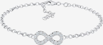 ELLI Armband 'Infinity' in Silber: predná strana