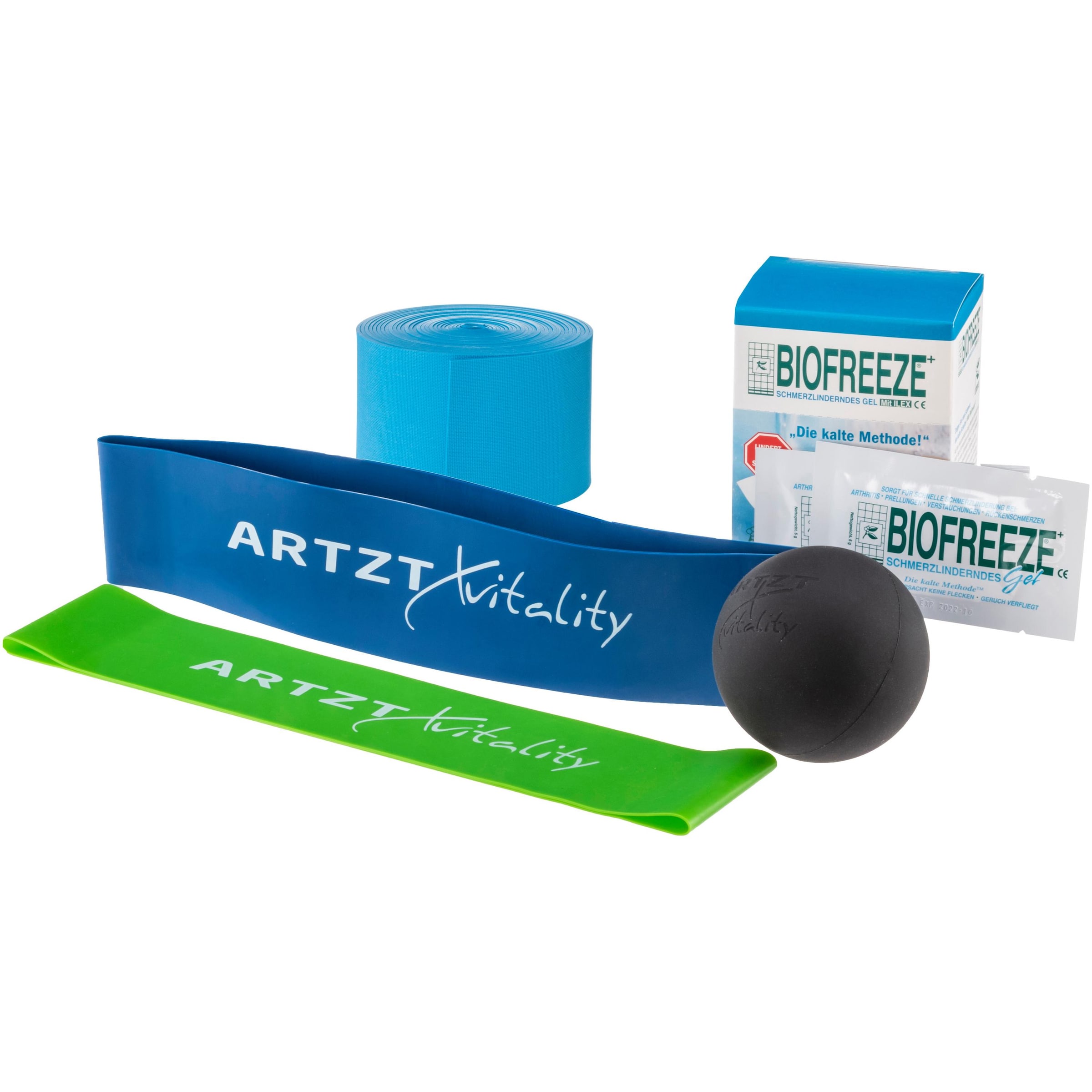 ARTZT Vitality Gymnastikband in Mischfarben: Vorderseite