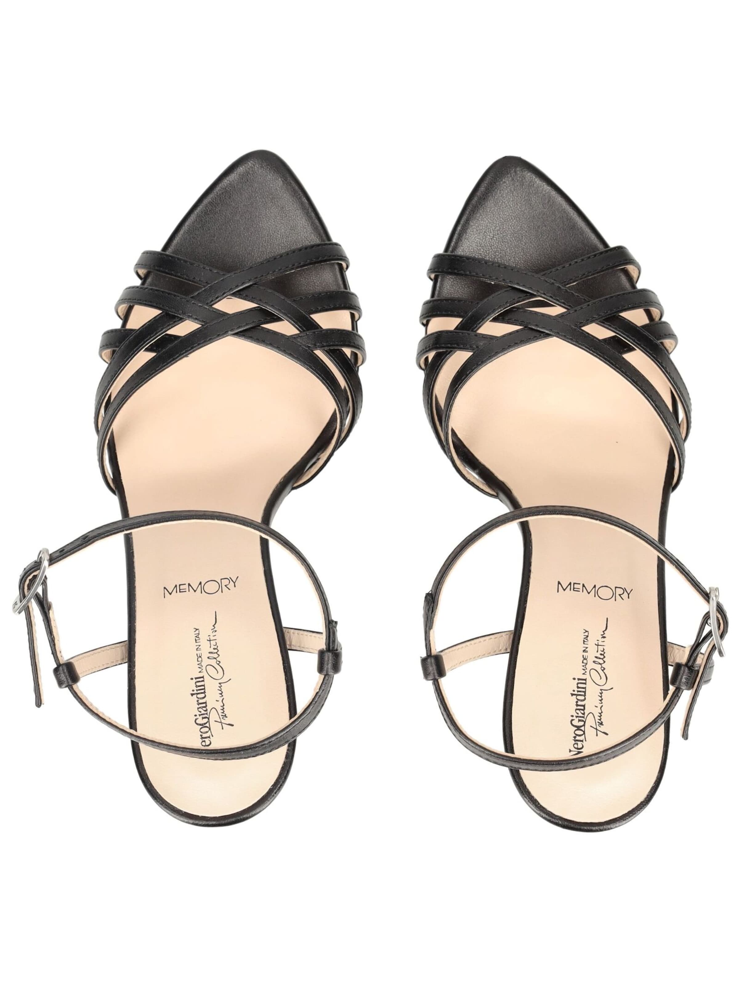 Sandales Nero Giardini en noir