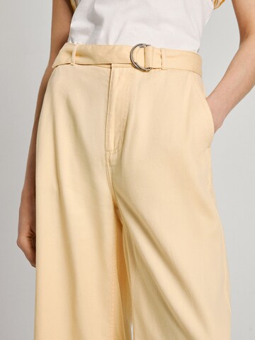 Wide leg Pantaloni 'Ariana' di Pepe Jeans in giallo