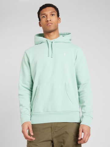 Sweat-shirt Polo Ralph Lauren en vert : devant