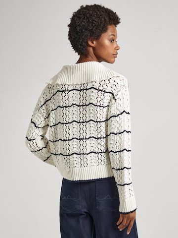 Pull-over 'GEMMA' Pepe Jeans en blanc