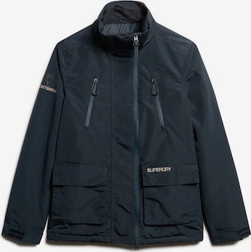 Superdry Tussenjas in Blauw: voorkant