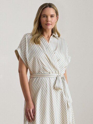 Lauren Ralph Lauren Plus Šaty – béžová