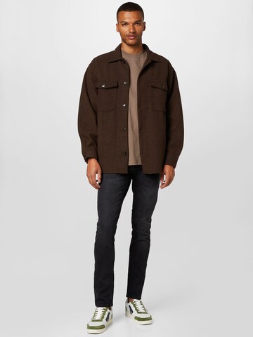 Veste mi-saison '' JACK & JONES en marron