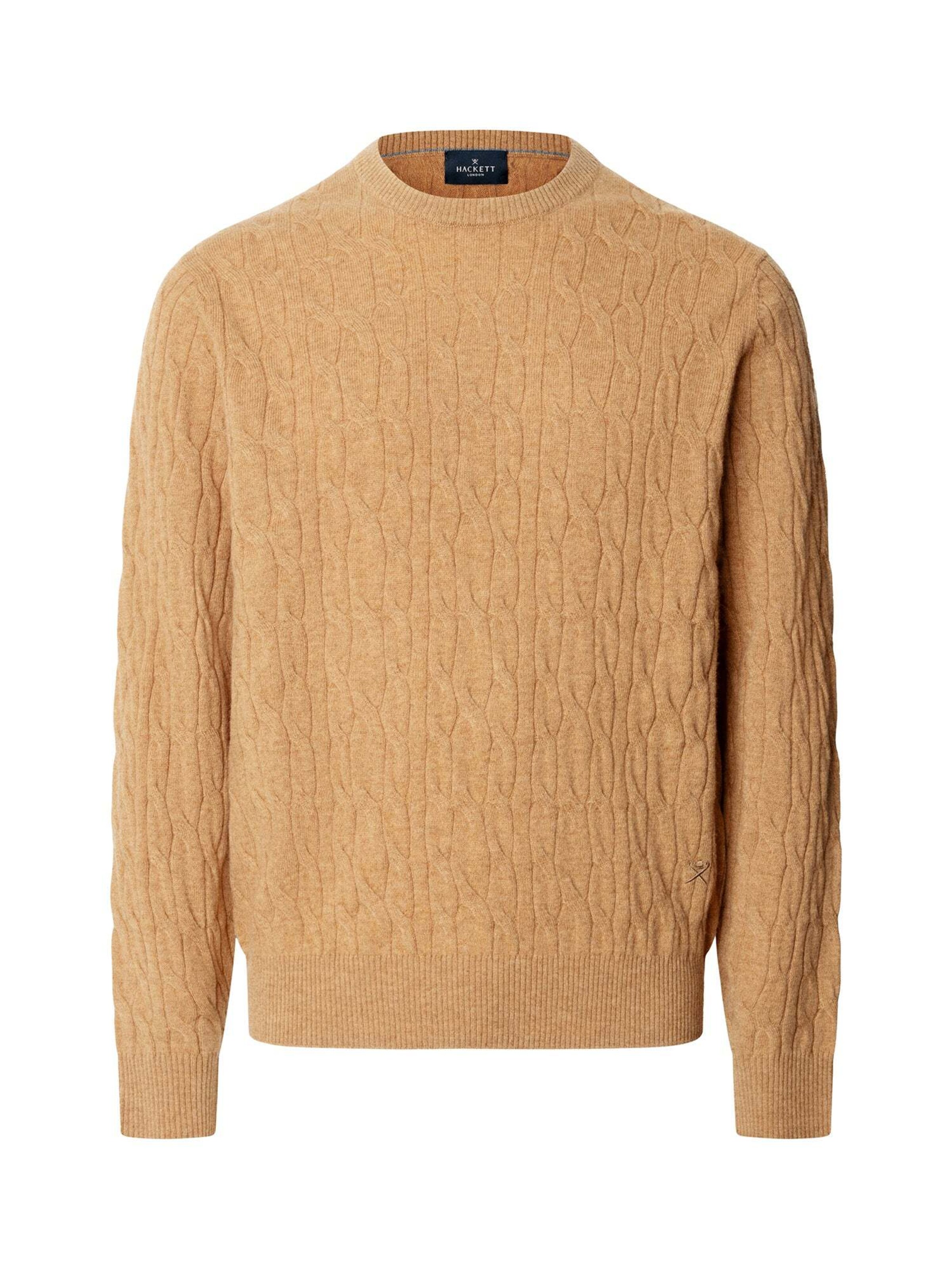 Hackett London Sweater in Beige: front