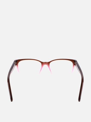 NIKE Zonnebril 'Nike NIKE 7177 N Blue/peach gradient 53/17/140 WOMAN Eyewear Frame' in Bruin