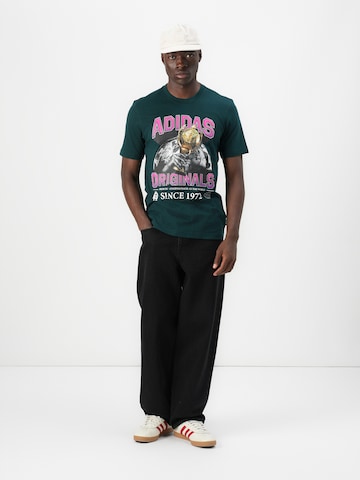 Maglietta 'TREFOIL SERIES REGULAR' di ADIDAS ORIGINALS in verde