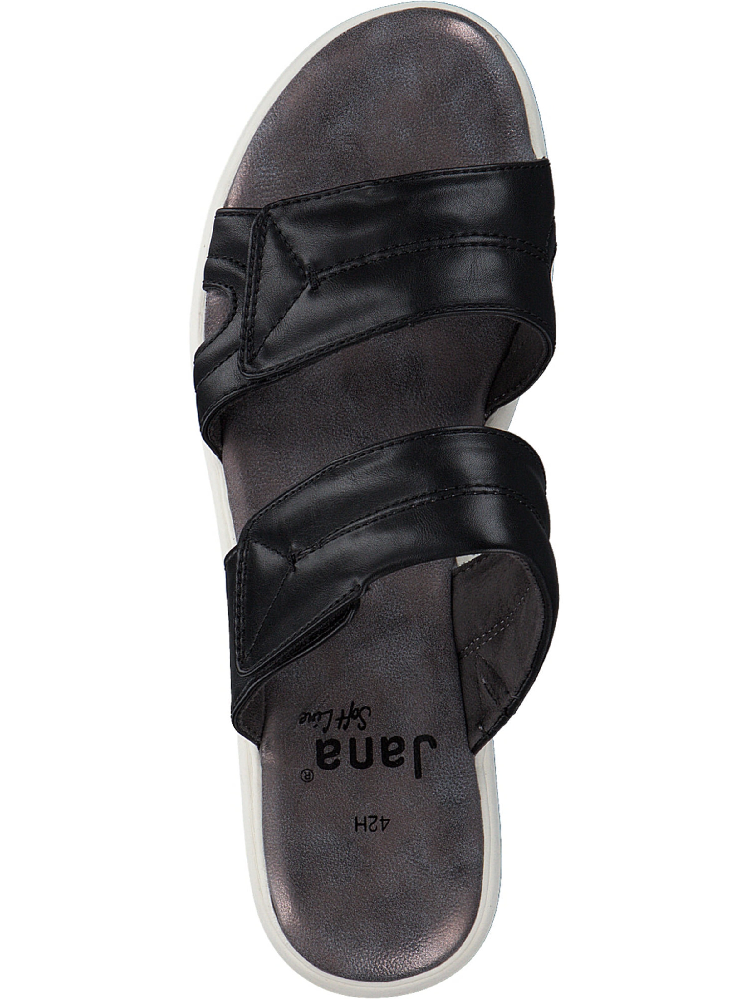JANA Mules in Black