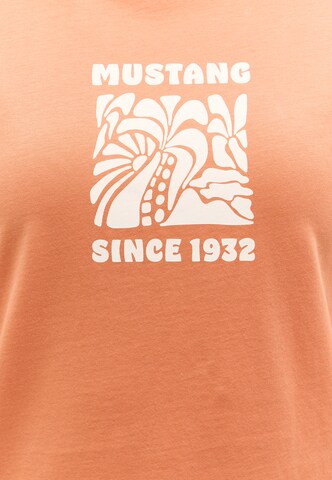 MUSTANG Shirt in Orange