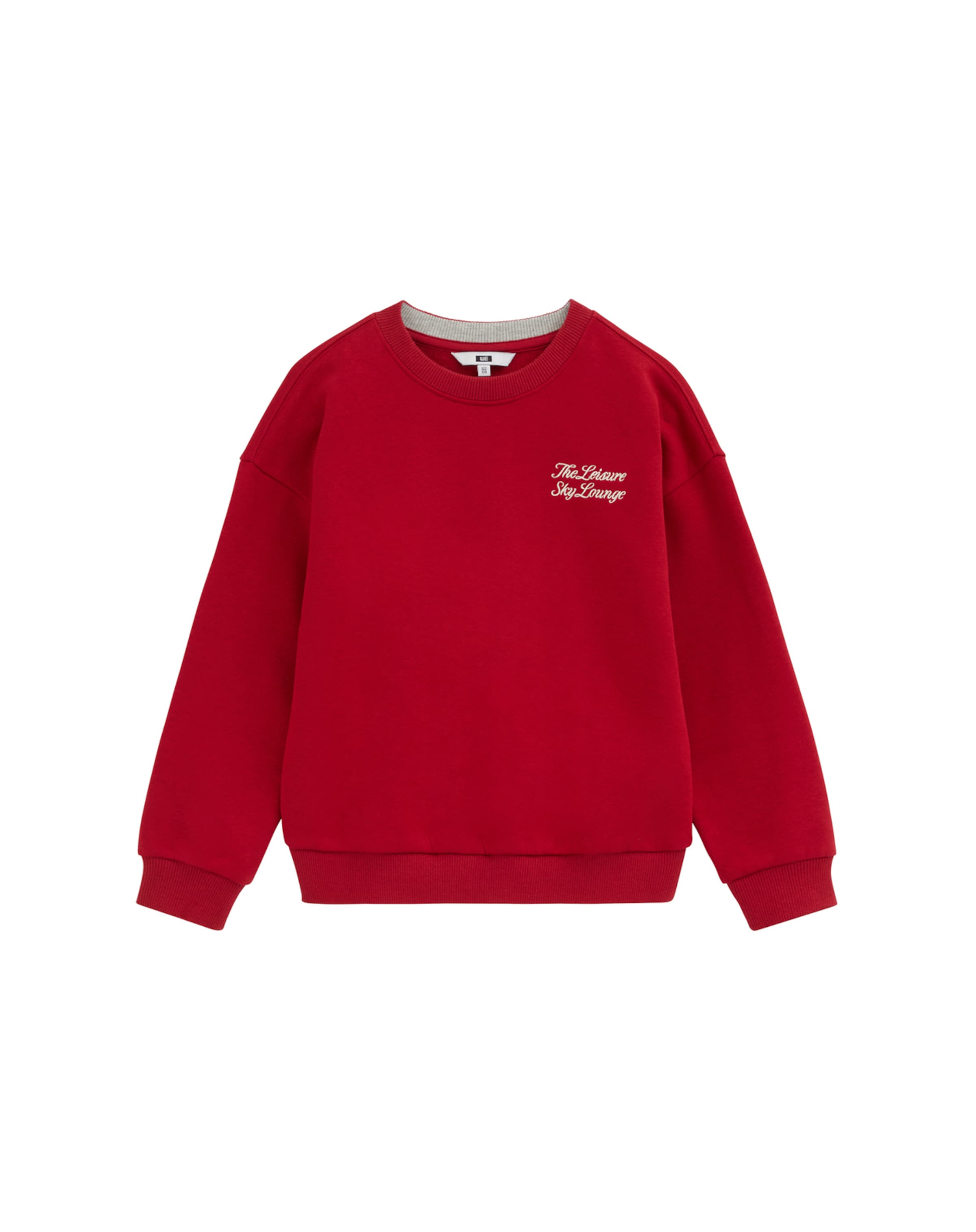 WE Fashion - Sudadera en rojo: frente