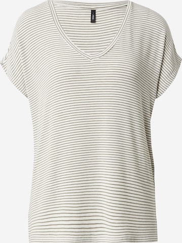 T-shirt 'ONLTINE' ONLY en vert : devant