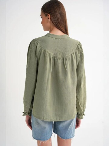 MixRay Blouse in Green