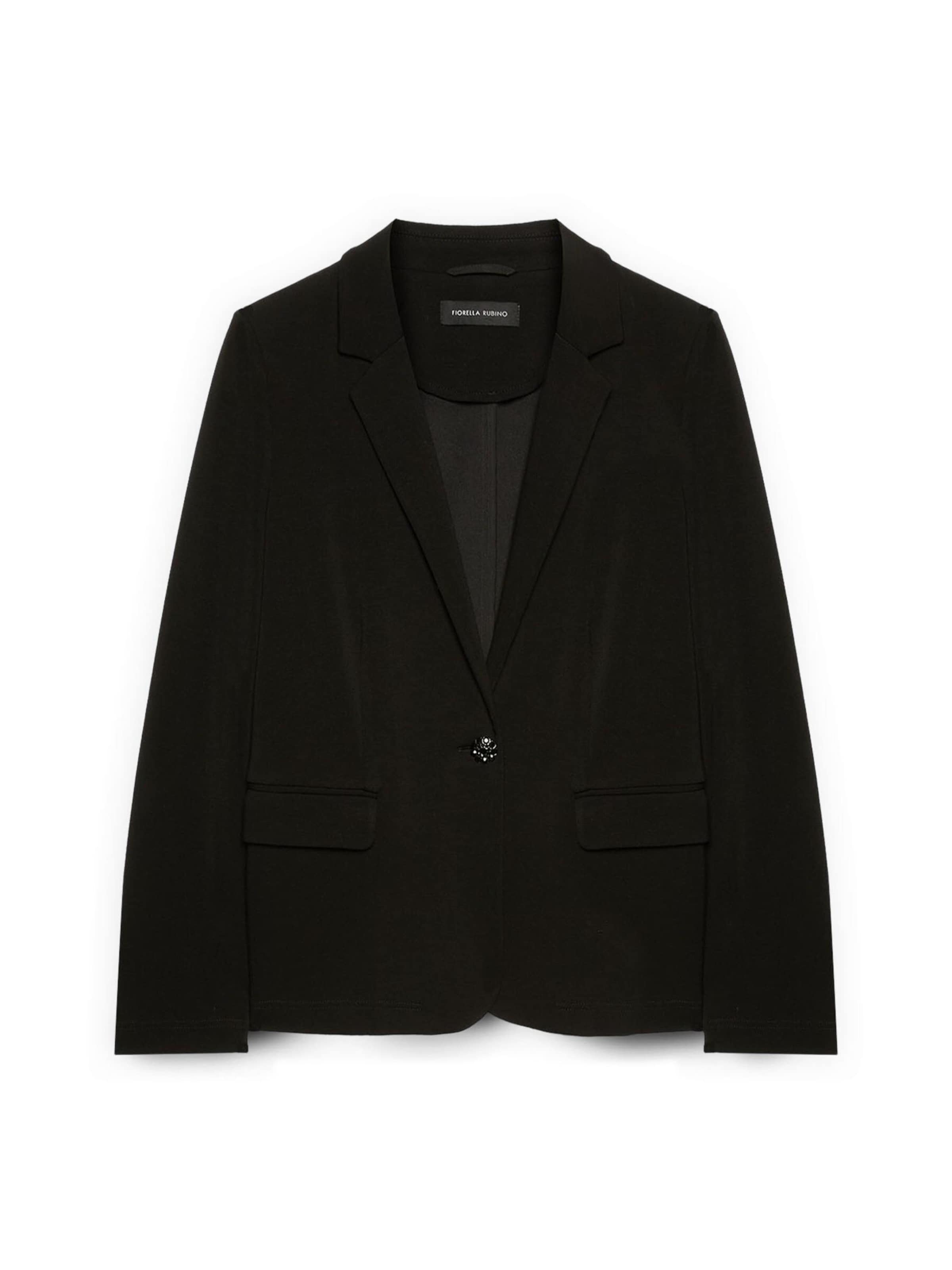 Pull-over Fiorella Rubino en noir : devant