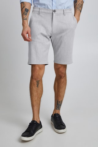 !Solid Slimfit Broek in Grijs: voorkant