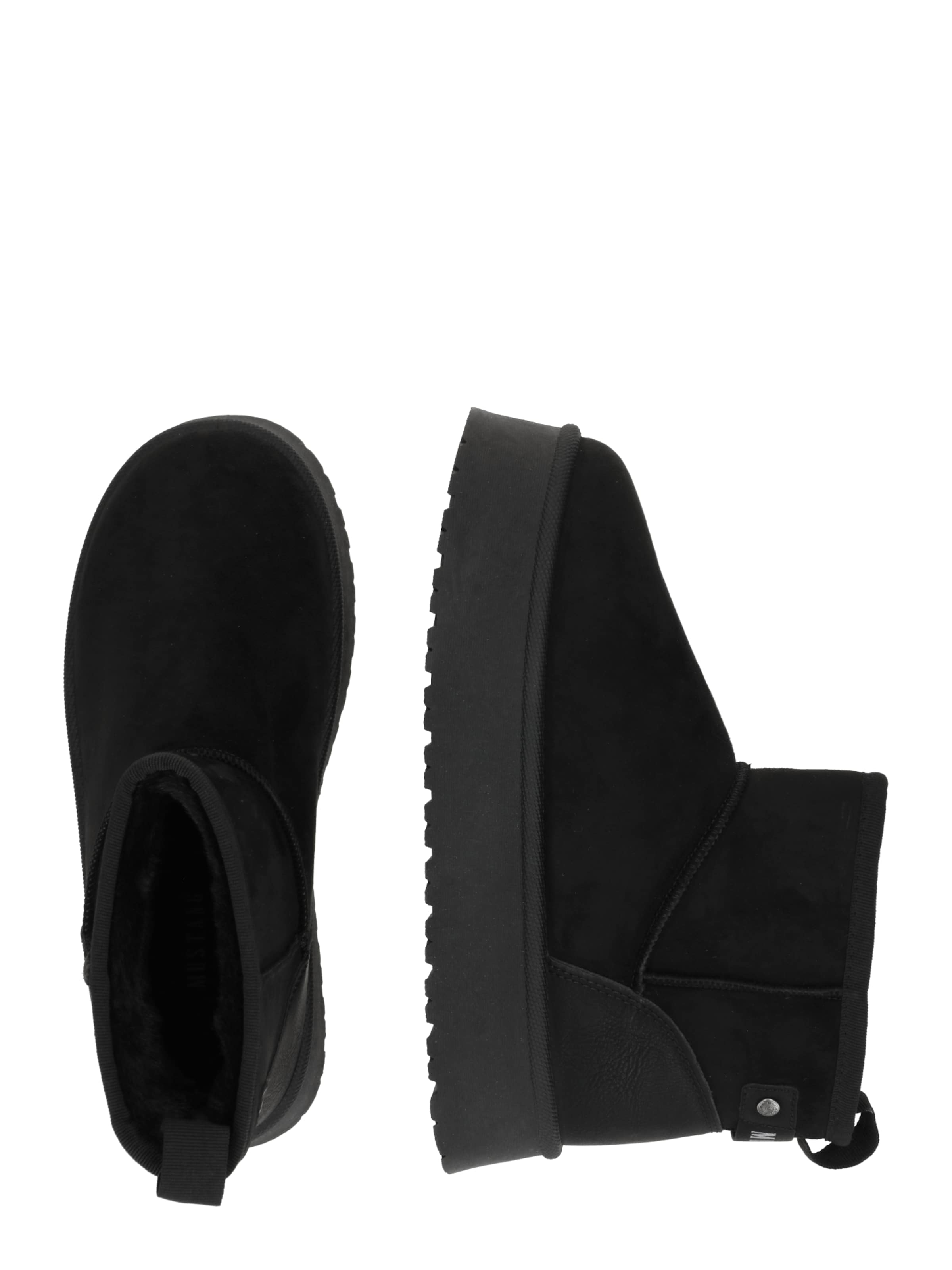 juoda MUSTANG Auliniai batai