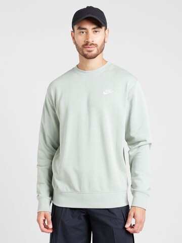 Nike Sportswear Sweatshirt in Groen: voorkant