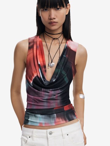 Haut Desigual en rouge