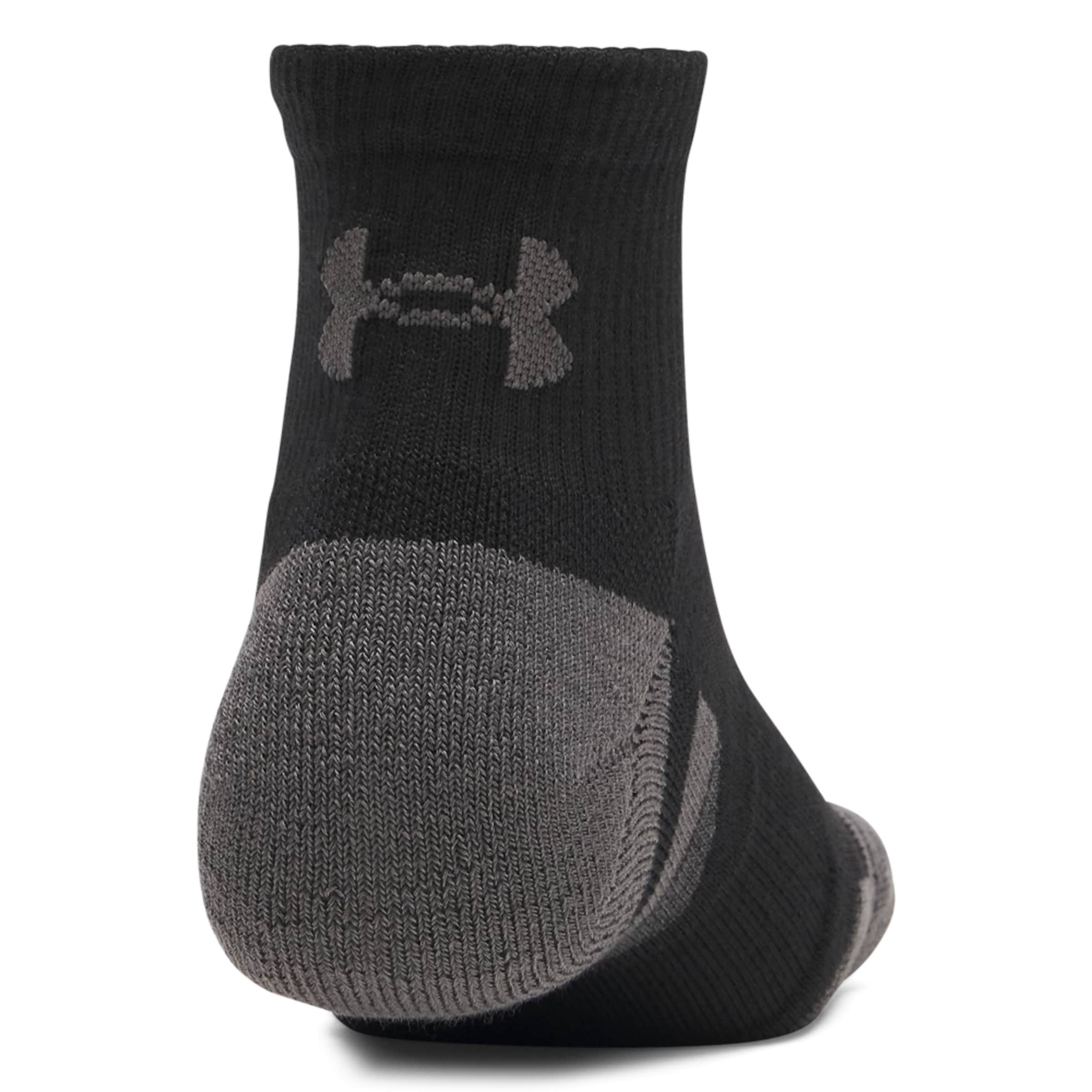 UNDER ARMOUR Athletic Socks in Black