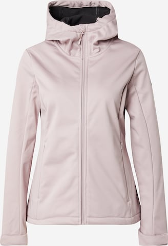 4F Športna jakna | roza barva: sprednja stran
