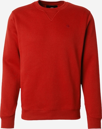 G-STAR Mikina – červená: přední strana