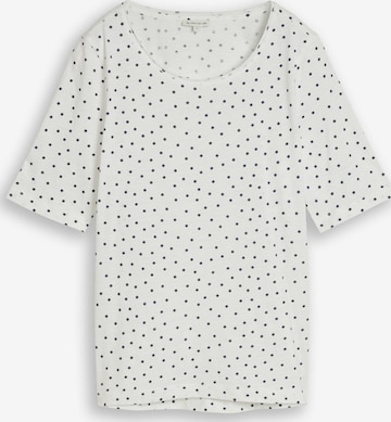 TOM TAILOR - Camiseta en blanco: frente