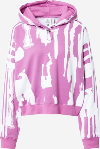 Purple discount adidas sweatshirt