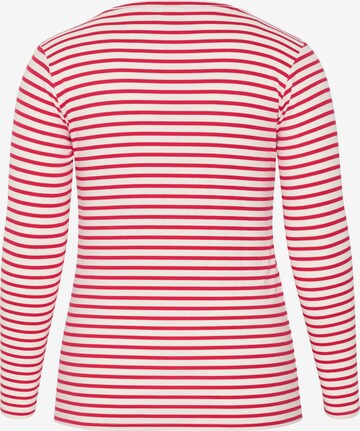 KAFFE CURVE Shirt 'Lia' in Roze