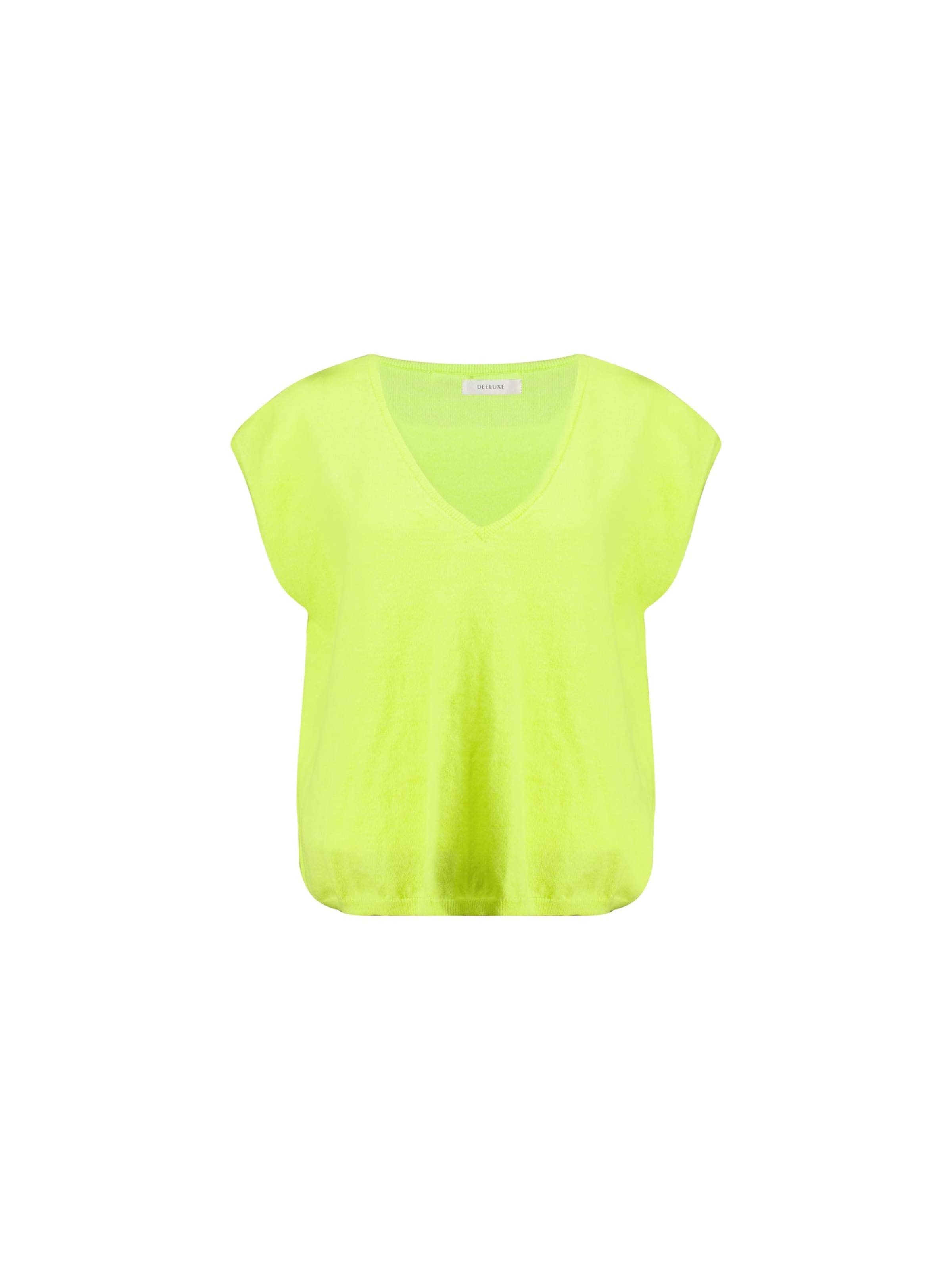 Pull-over 'Miria' Deeluxe en jaune : devant