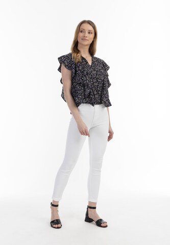 Usha Blouse in Zwart