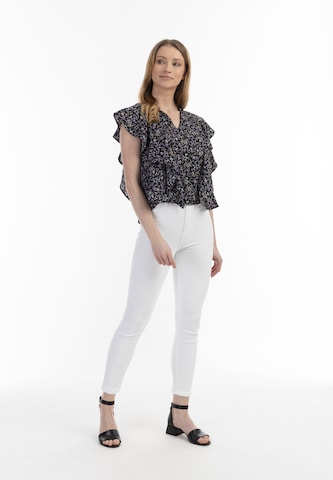 Usha Blouse in Zwart