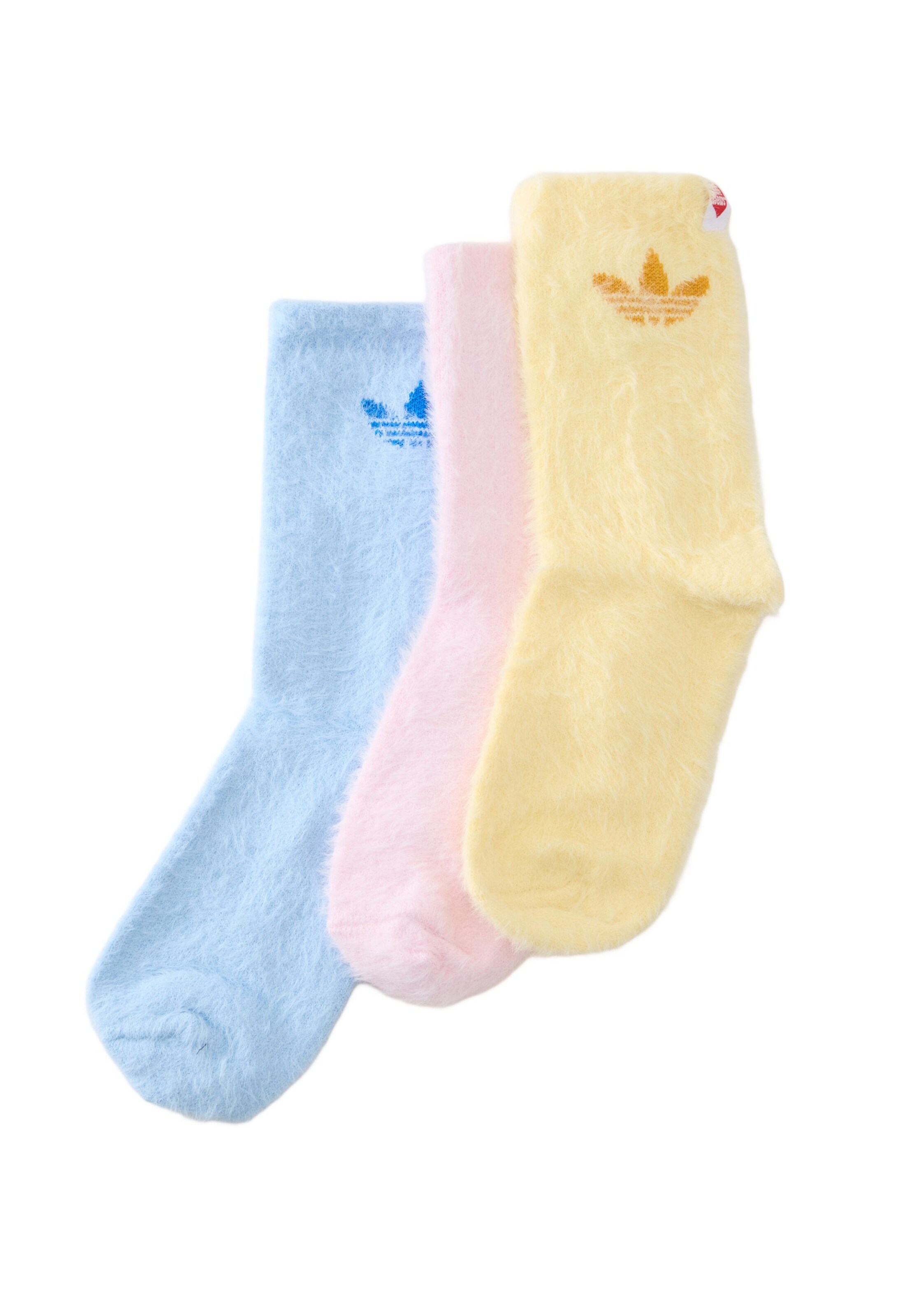 Calzino in 34-36 ADIDAS ORIGINALS di colore blu chiaro / giallo / rosa, Visualizzazione prodotti