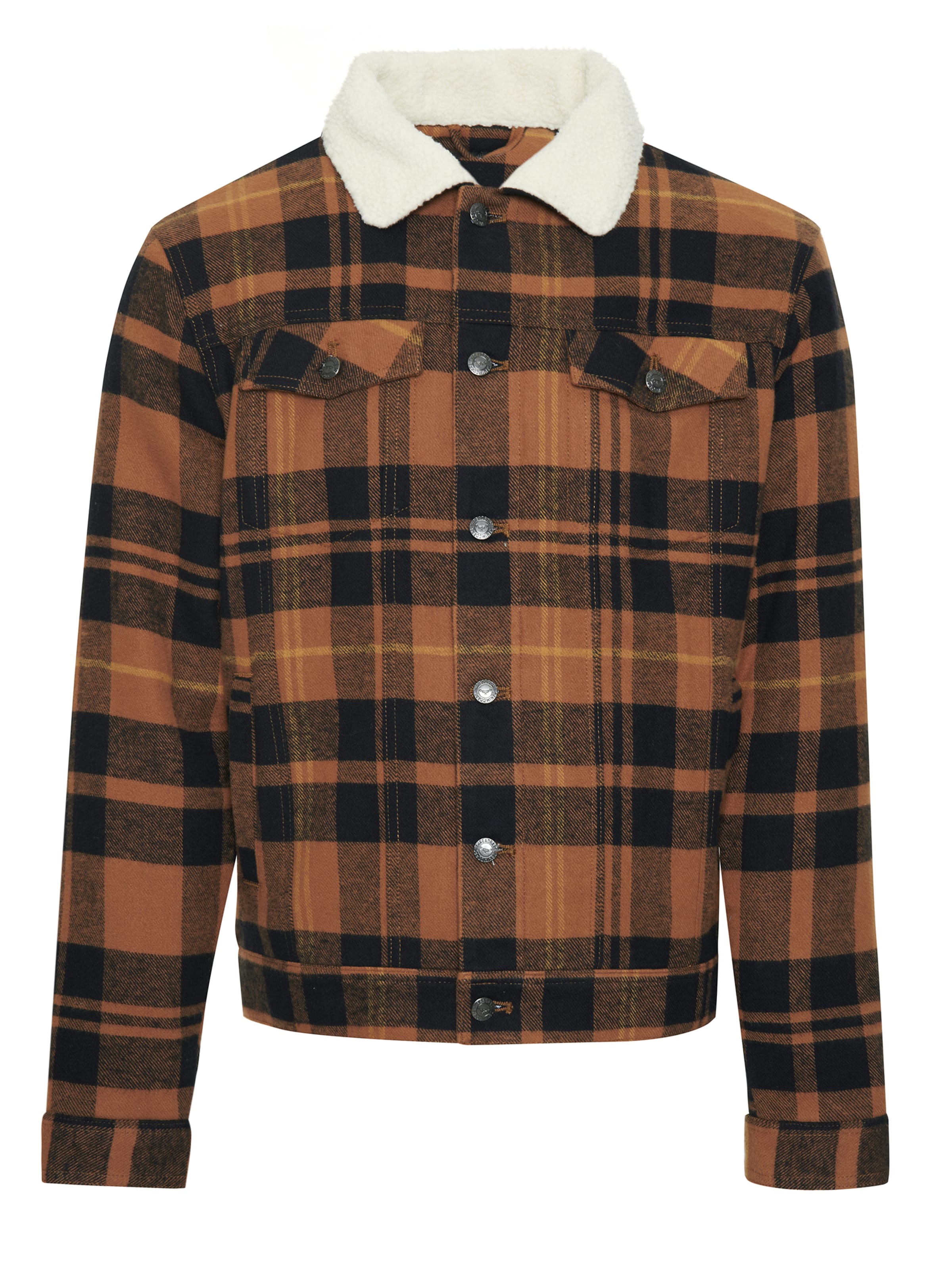 Threadbare Jacke 'Philip' in Braun: Vorderseite