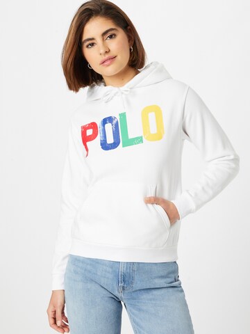 Polo Ralph Lauren Sweatshirt in Weiß: predná strana