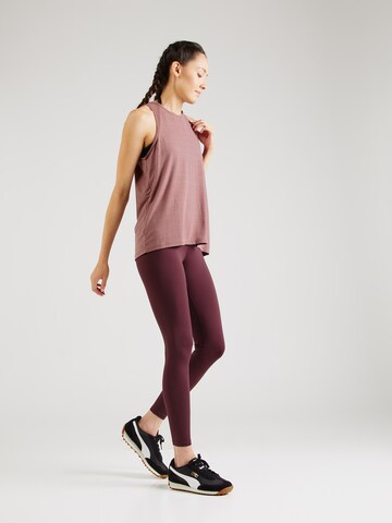 Athlecia Skinny Workout Pants 'FRANZ' in Red