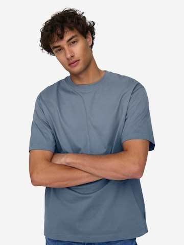 Only & Sons Shirt 'Onsfred' in Grey: front