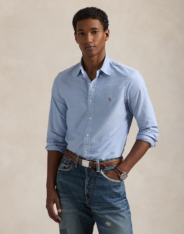 Polo Ralph Lauren Regular fit Srajca | modra barva: sprednja stran