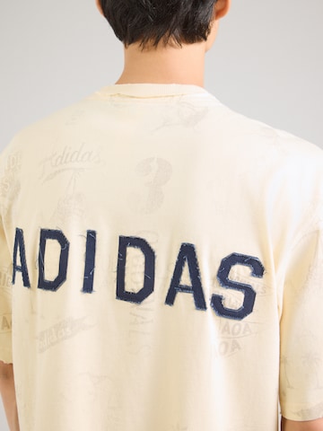 ADIDAS ORIGINALS Shirt 'Varsity' in Beige