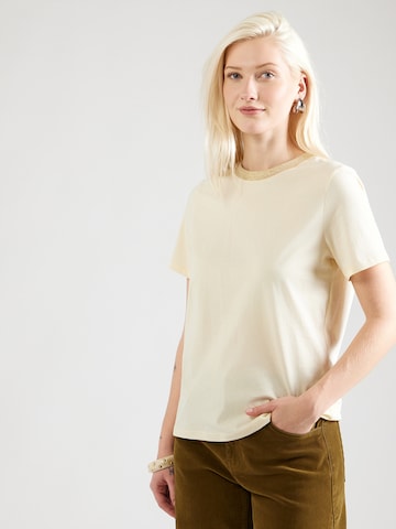 Tricou 'PCRIA' de la PIECES pe alb: față