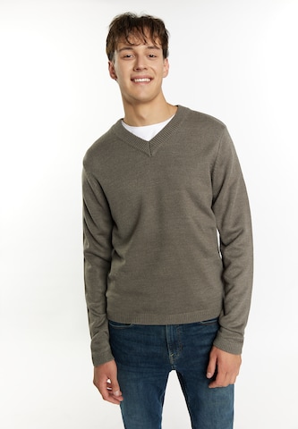 MO Sweater 'Reiswood' in Grey: front