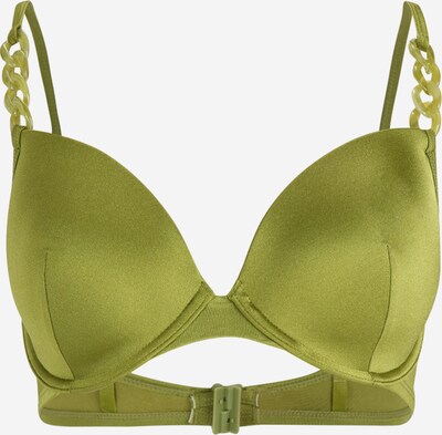 Hunkemöller Bikinitop 'Palm' in grün, Produktansicht