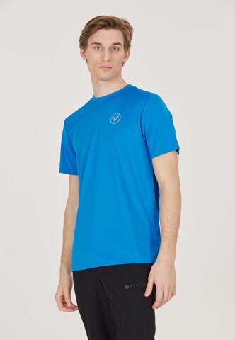 Virtus Functioneel shirt 'Keso' in Blauw: voorkant