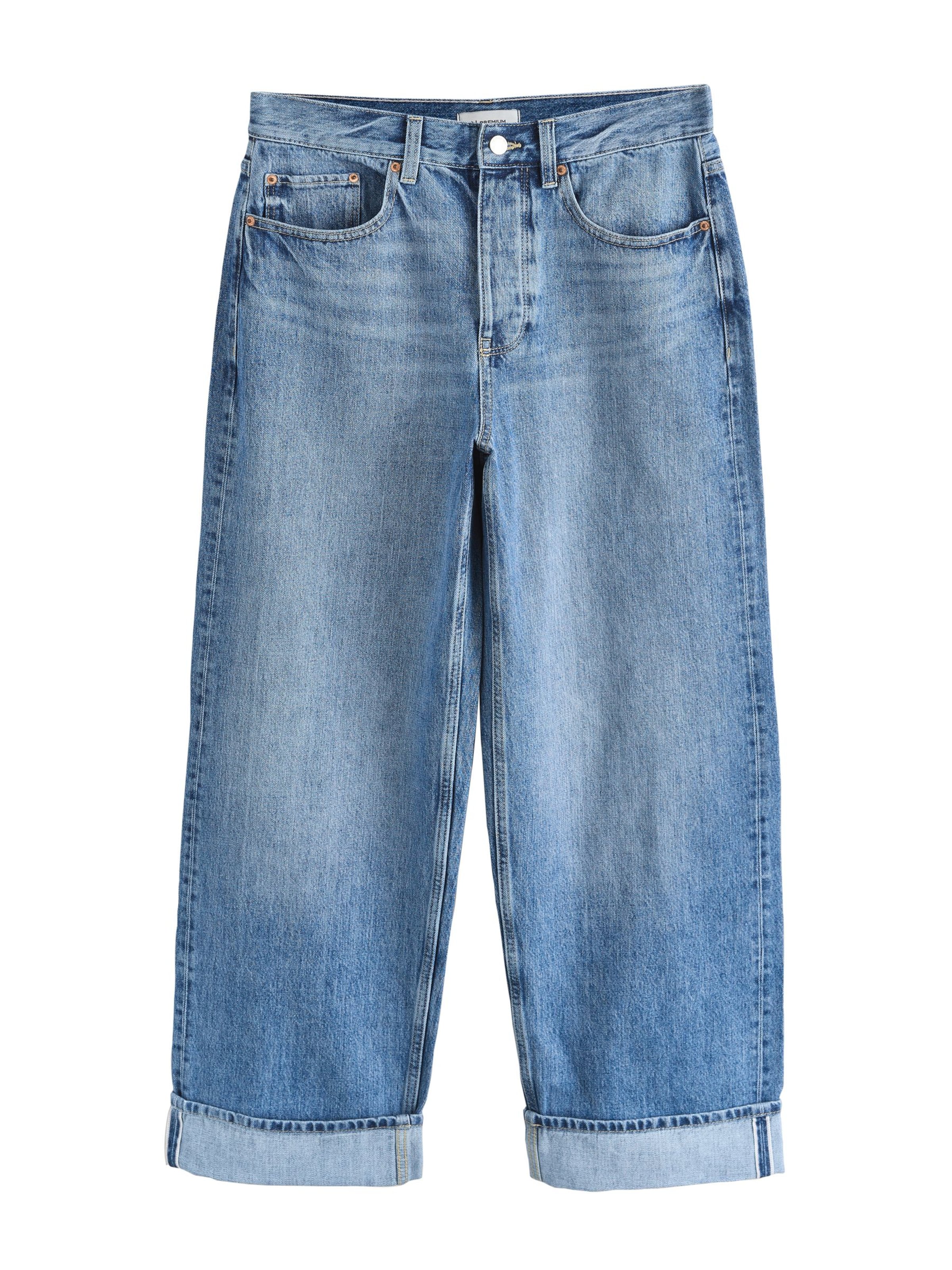 Next Loosefit Farmer 'N. Premium' - kék: elől