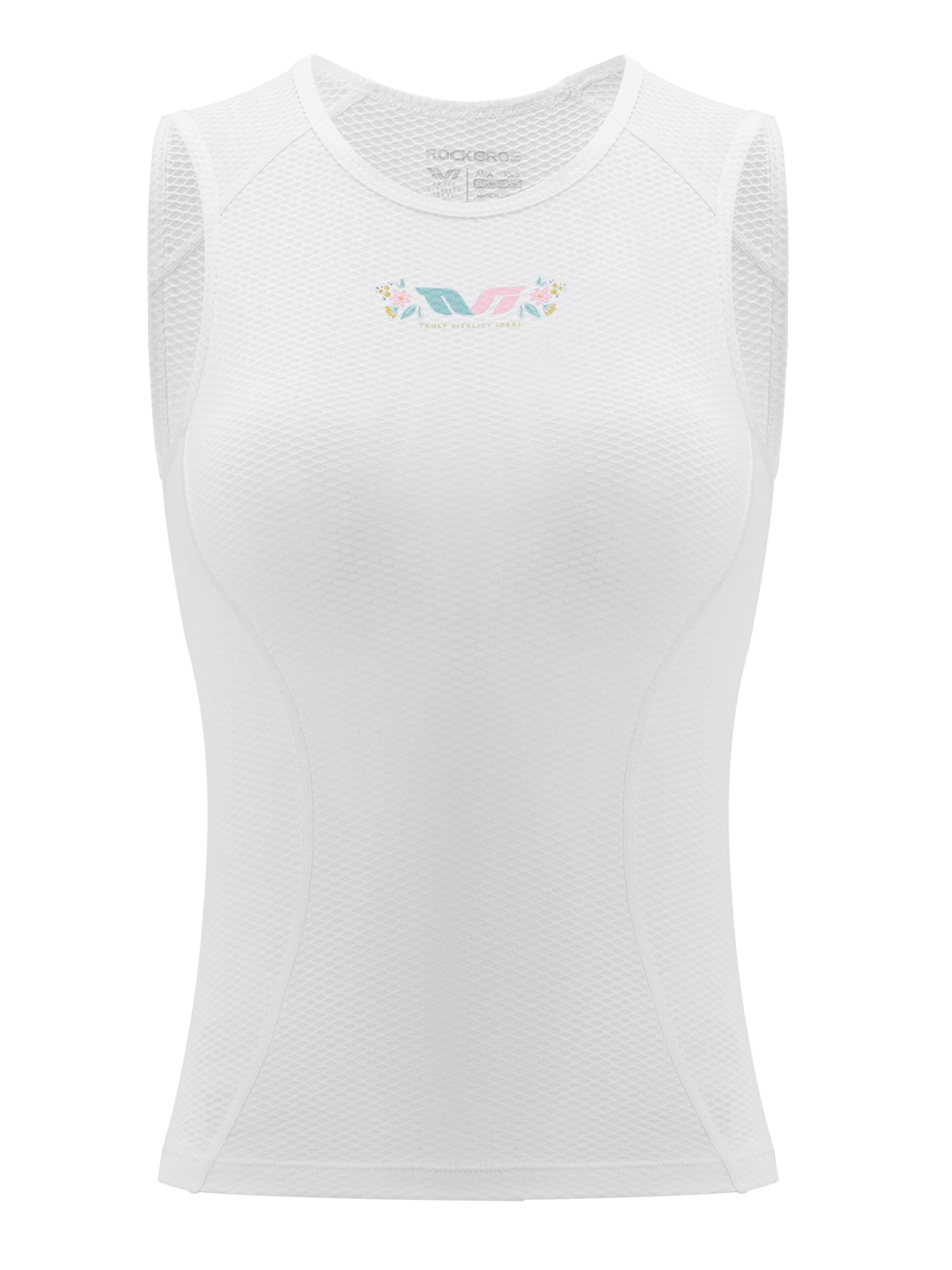 ROCKBROS Athletic Sweatshirt 'Sommer Radtrikot für Damen' in White: front