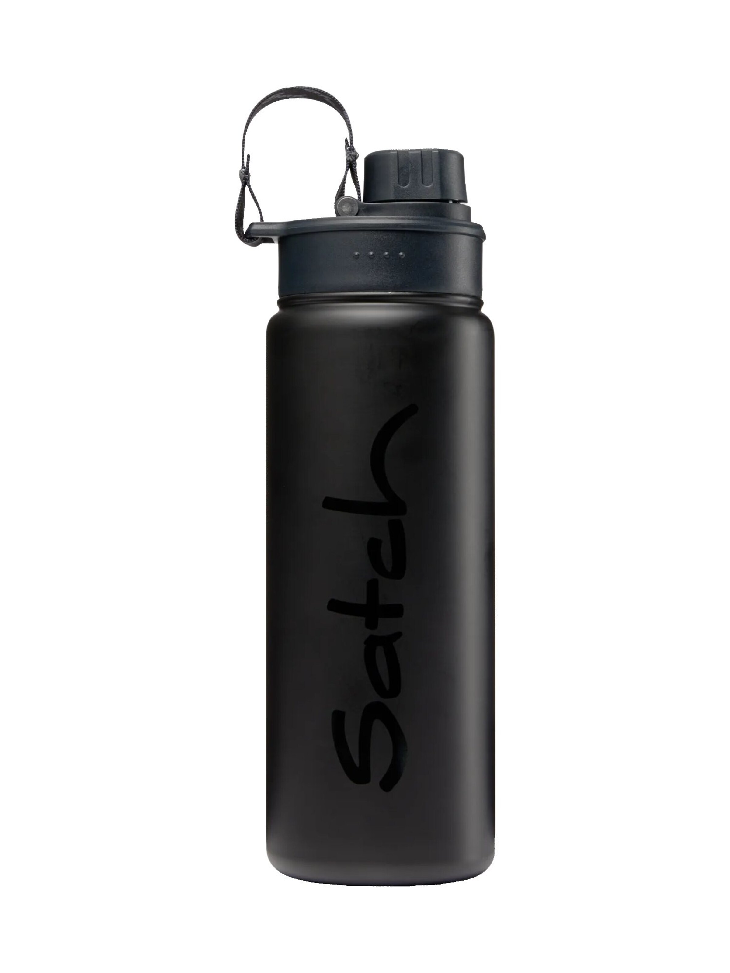 Satch Trinkflasche 'Trinkflasche Trinkflasche'‌‌‌‌‌‌‌‌ in Schwarz: Vorderseite