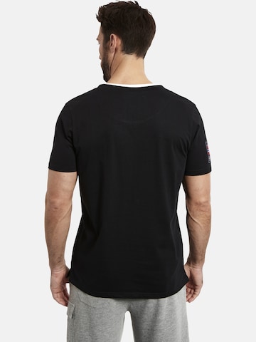 T-Shirt 'Peder' Jan Vanderstorm en noir